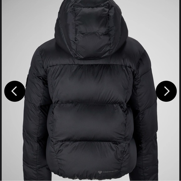 Obermeyer Isla Jacket Black Puffer - Picture 2 of 9